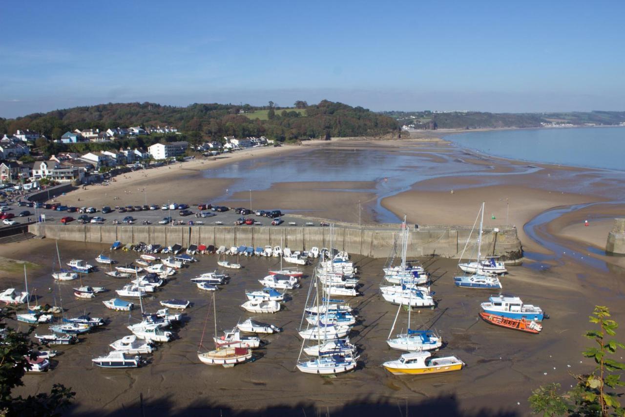 Beach House With Sea Views Over Saundersfoot Bay Екстериор снимка