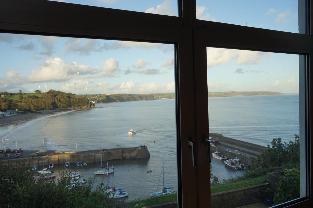 Beach House With Sea Views Over Saundersfoot Bay Екстериор снимка