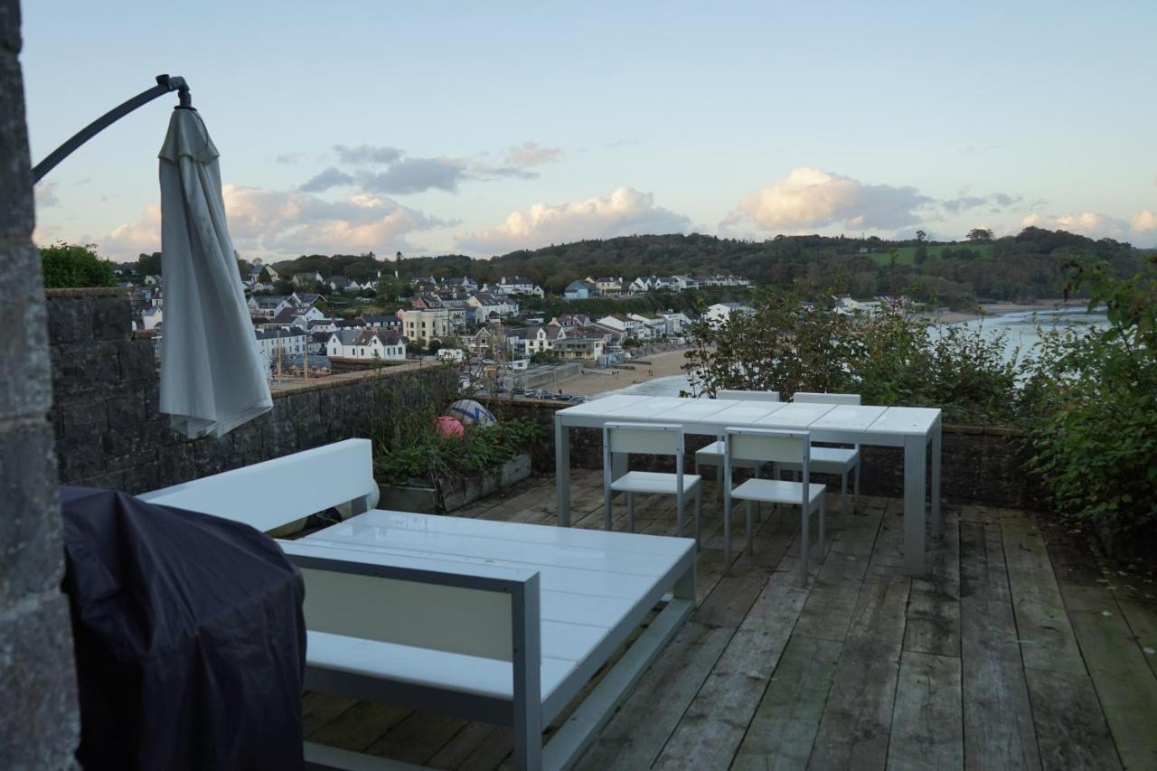 Beach House With Sea Views Over Saundersfoot Bay Екстериор снимка