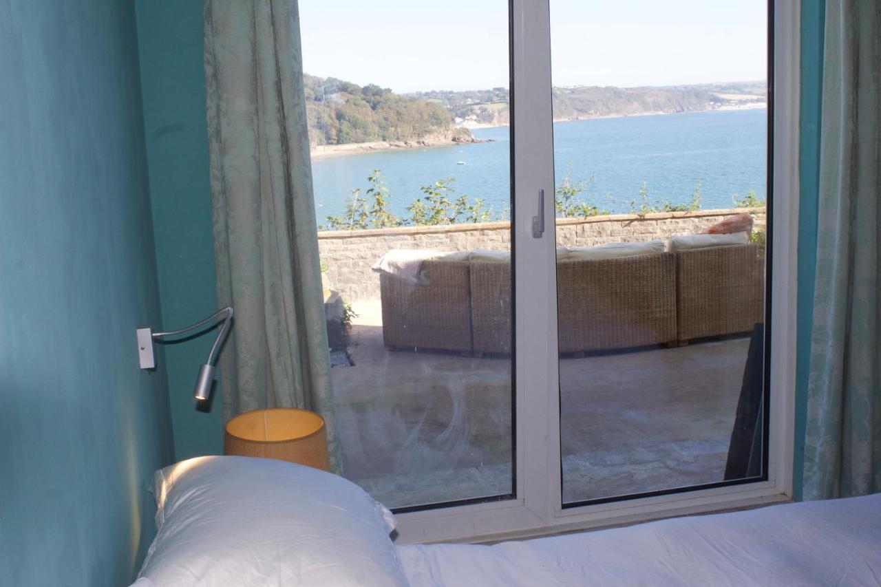 Beach House With Sea Views Over Saundersfoot Bay Екстериор снимка