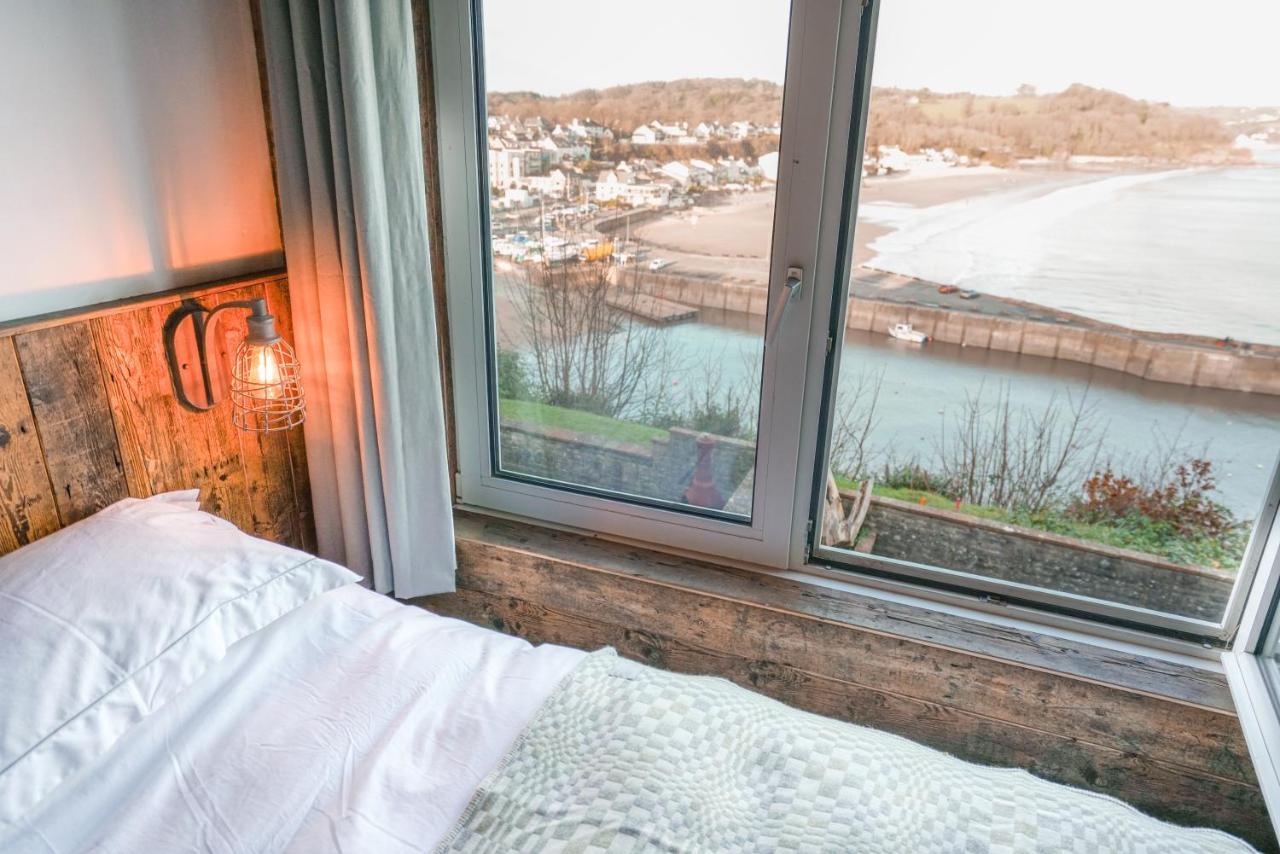 Beach House With Sea Views Over Saundersfoot Bay Екстериор снимка